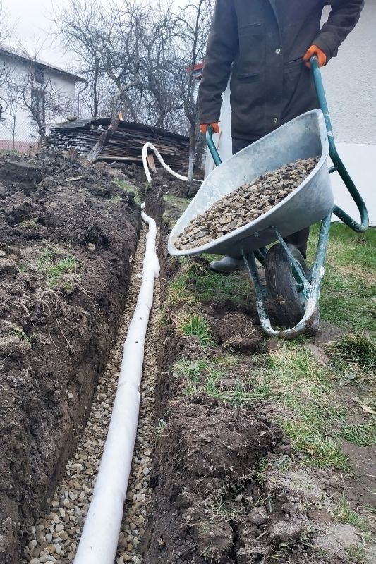 French Drain Piping