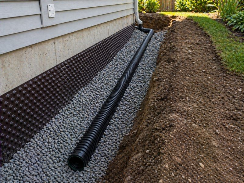 Foundation Drain Replacement in Tuscaloosa, AL