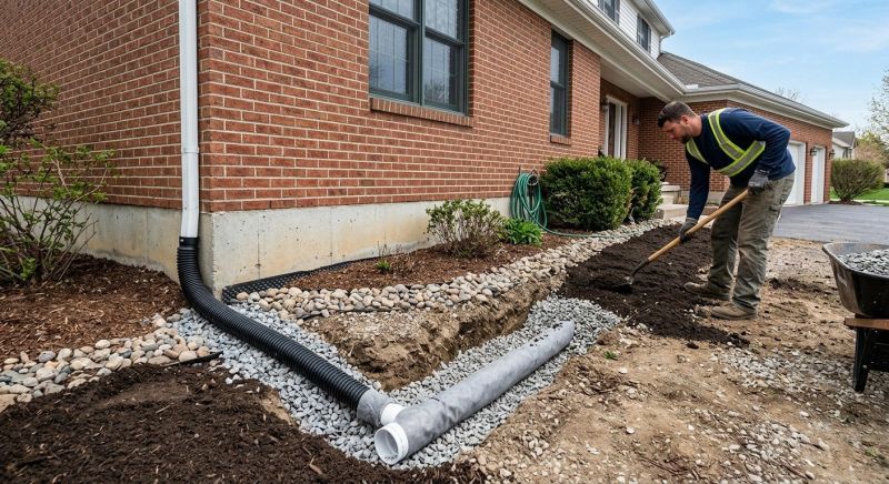 French Drain Piping